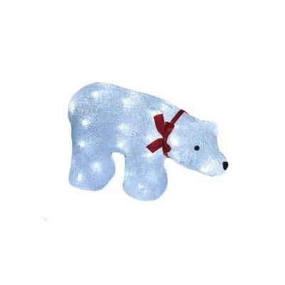 Фигура светодиодная «Белый медведь» /Китай